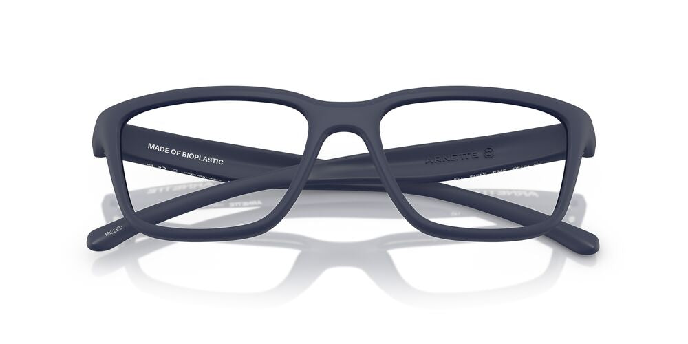 Anteojos Ópticos Arnette AN7274U Milled Rubber Dark Blue Gris
