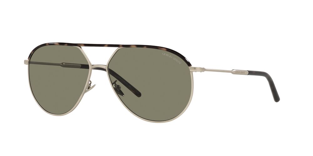 Anteojos De Sol Giorgio Armani 0AR6120J Verde/Dorado