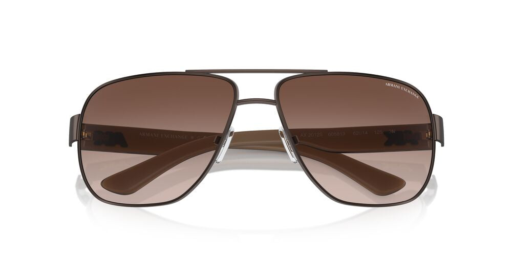 Anteojos De Sol Armani Exchange 0AX2012S Gris/Café
