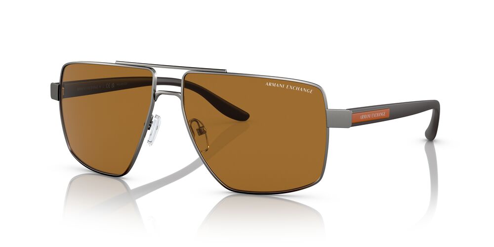 Anteojos De Sol Armani Exchange 0AX2037S Café/Gris