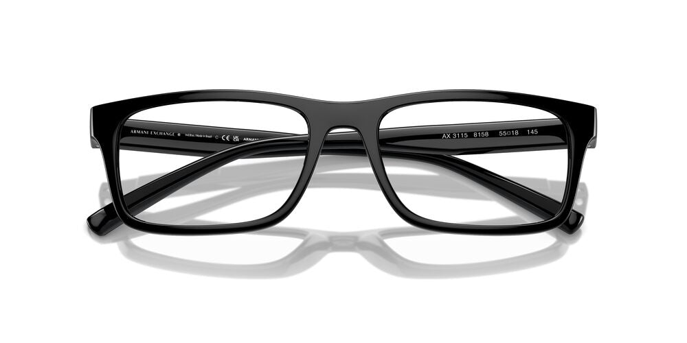 Anteojos Ópticos Armani Exchange 0AX3115 Negro