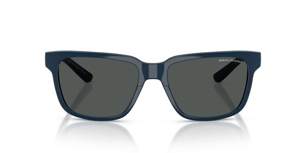 Anteojos De Sol Armani Exchange AX4026S Shiny Navy Blue Smoke