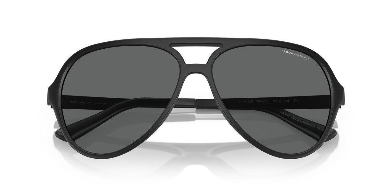 Anteojos De Sol Armani Exchange AX4133S Gris/Negro