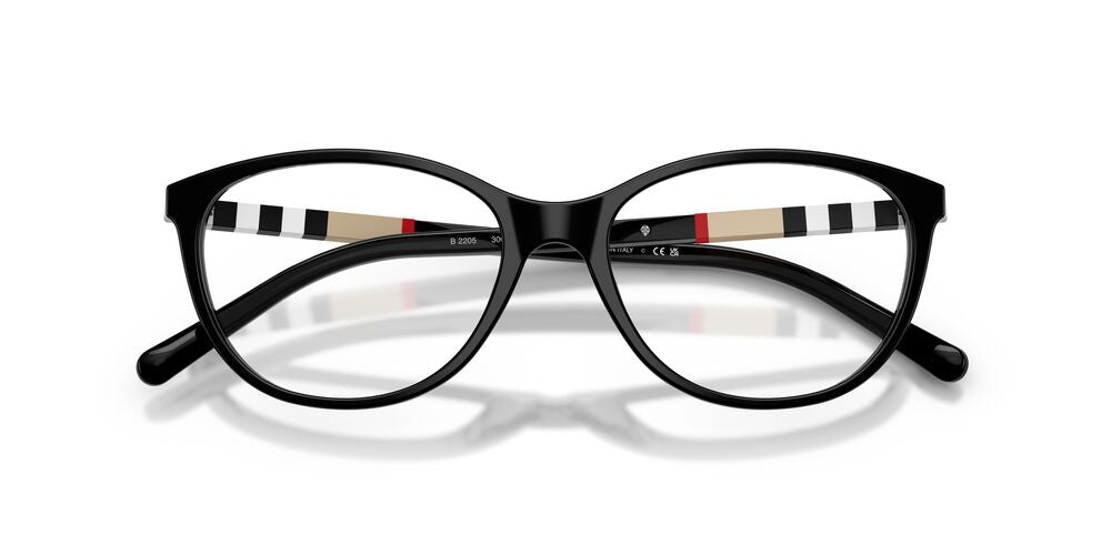 Anteojos Ópticos Burberry 0BE2205 Negro