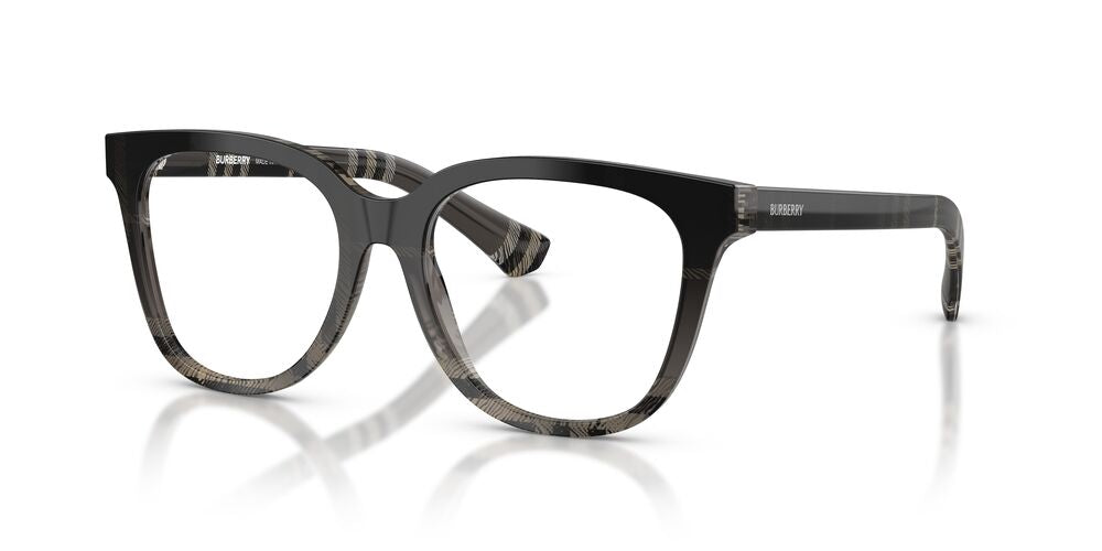 Anteojos Ópticos Burberry BE2439 Check Grey Gradient Gris