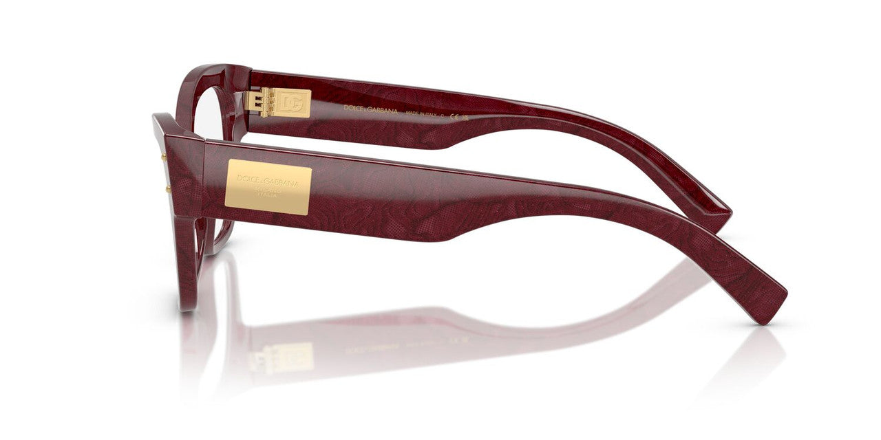 Anteojos Ópticos Dolce & Gabbana 0DG3404 Burdeo