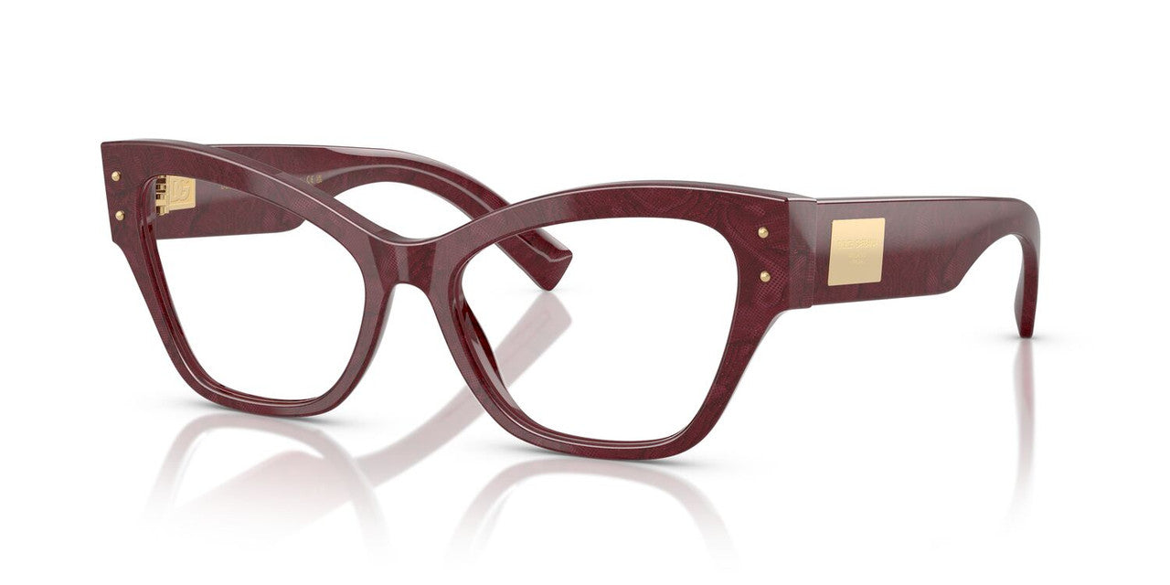 Anteojos Ópticos Dolce & Gabbana 0DG3404 Burdeo