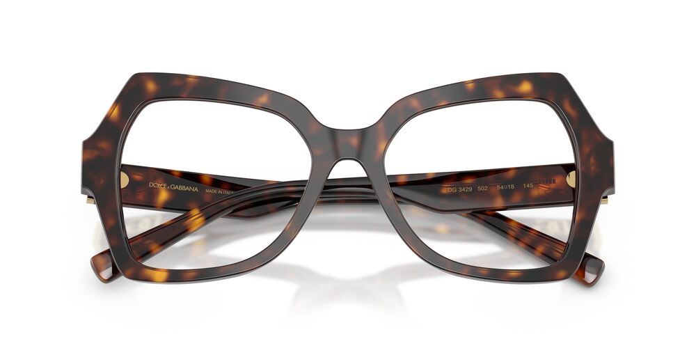Anteojos Ópticos Dolce & Gabbana DG3429 Havana Havana
