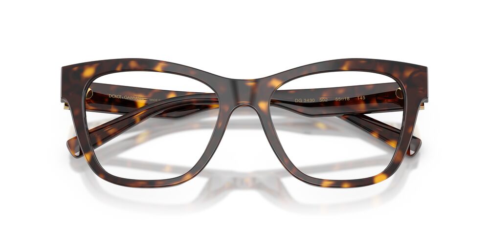 Anteojos Ópticos Dolce & Gabbana DG3430 Havana