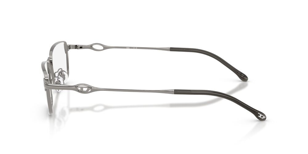 Anteojos Ópticos Diesel DL5008D Shiny Gunmetal Gris