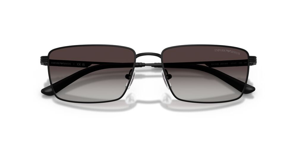 Anteojos De Sol Emporio Armani EA2169 Matte Black Grey Gradient