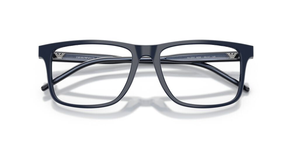 Anteojos Ópticos Emporio Armani EA3257 Shiny Blue Azul