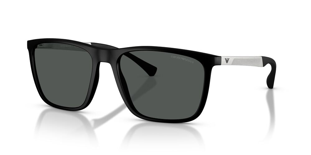 Anteojos De Sol Emporio Armani 0EA4150 Gris/Negro
