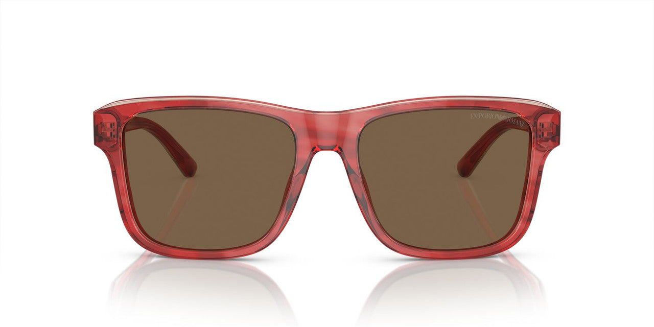 Anteojos De Sol Emporio Armani 0EA4208 Burdeo/Café