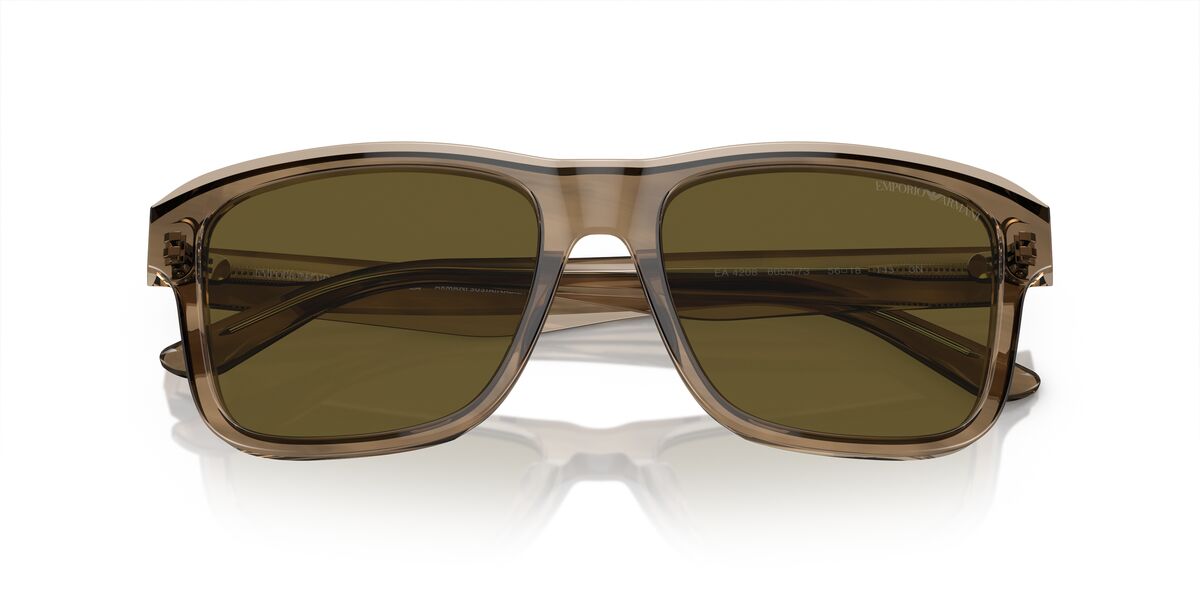Anteojos De Sol Emporio Armani 0EA4208 Verde/Café