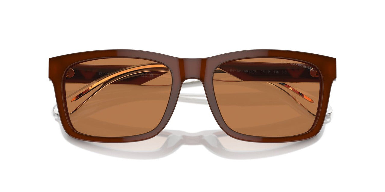 Anteojos De Sol Emporio Armani 0EA4224 Café/Café