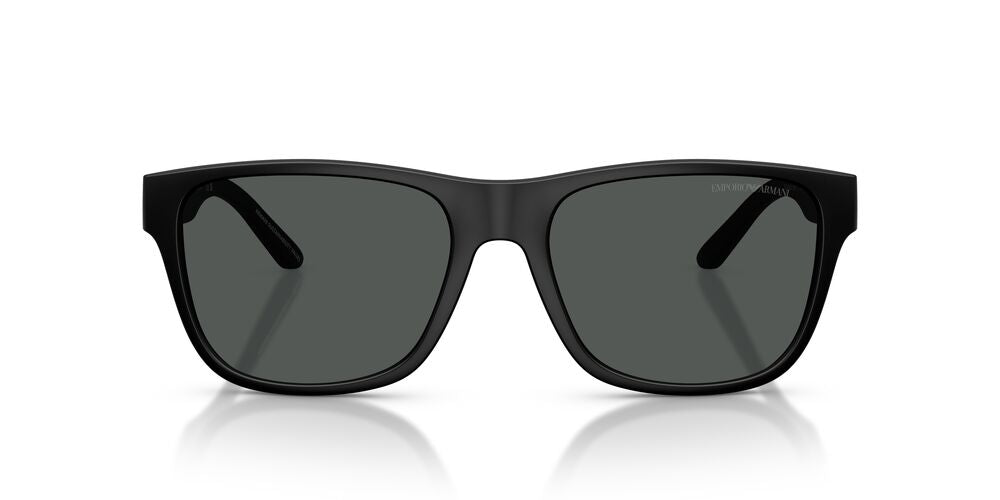 Anteojos De Sol Emporio Armani EA4243 Matte Black Dark Grey Gris/Negro