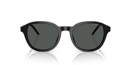 Anteojos De Sol Emporio Armani EA4247U Shiny Black Dark Grey Gris/Negro