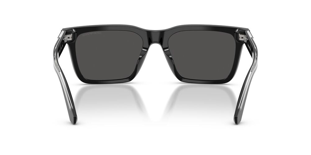 Anteojos De Sol Emporio Armani EA4262U Shiny Black Dark Grey Gris/Negro