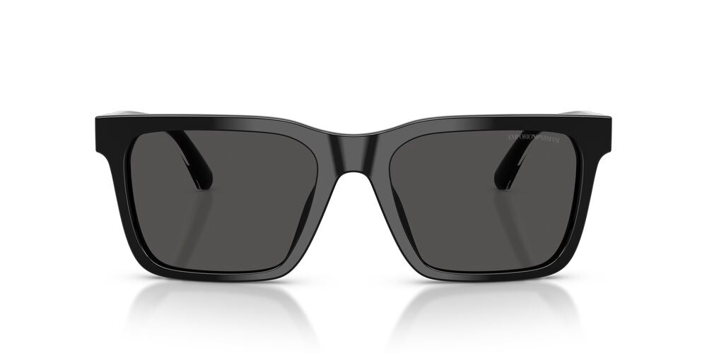 Anteojos De Sol Emporio Armani EA4262U Shiny Black Dark Grey Gris/Negro