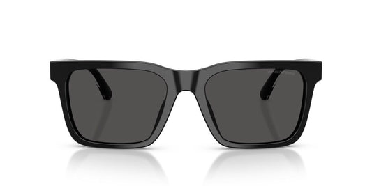Anteojos De Sol Emporio Armani EA4262U Shiny Black Dark Grey Gris/Negro