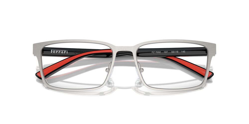 Anteojos Ópticos Ferrari Scuderia 0FZ7002 Plateado