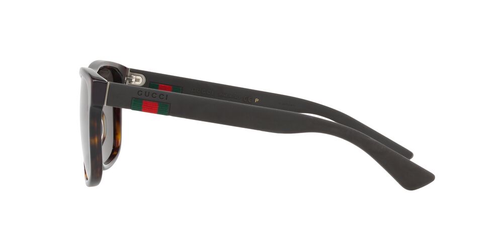 Anteojos De Sol Gucci 0GC000970 Gg0010S Gris/Café