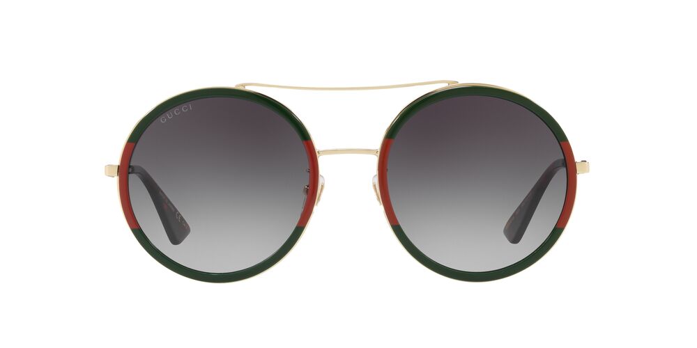Anteojos De Sol Gucci 0GC000994 Gg0061S Verde/Café