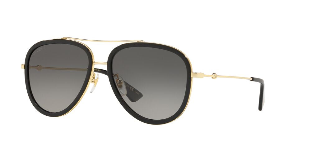 Anteojos De Sol Gucci 0GC000995 Gg0062S Gris/Negro