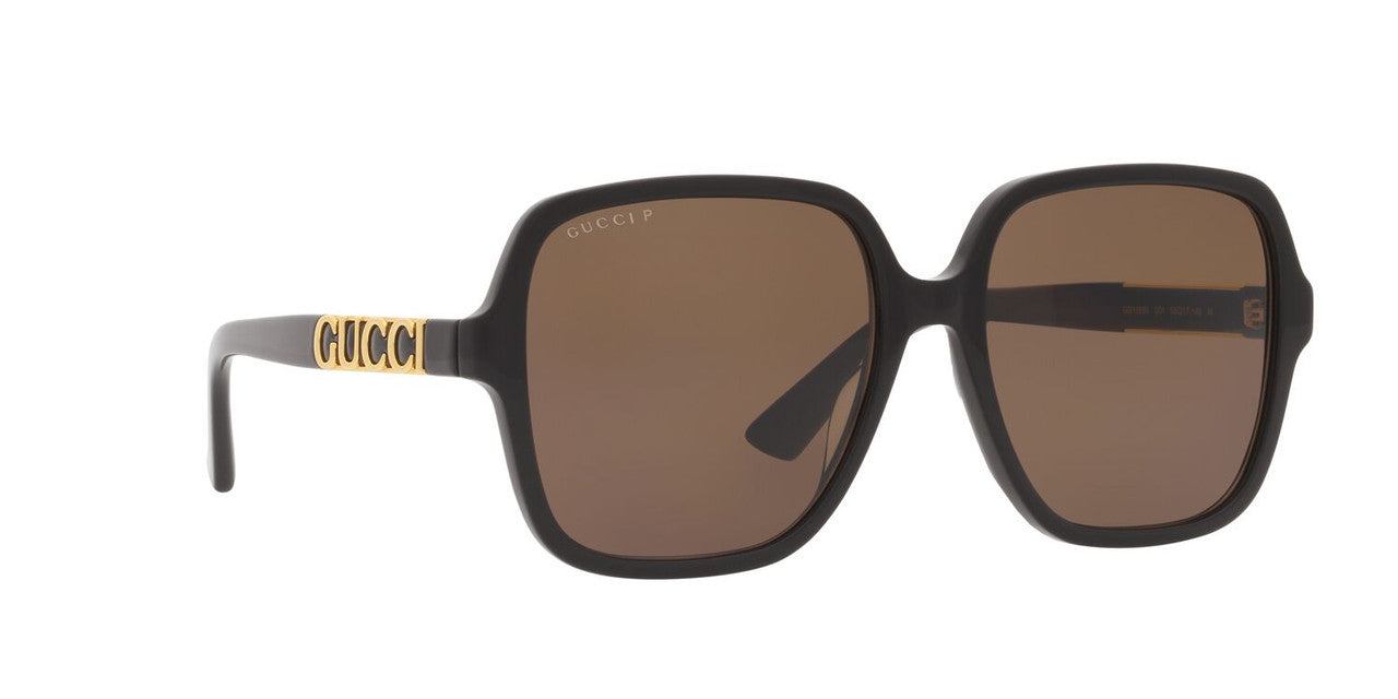 Anteojos De Sol Gucci 0GC001949 Gg1189S Negro/Café