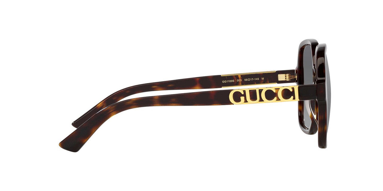 Anteojos De Sol Gucci 0GC001949 Gg1189S Café/Café