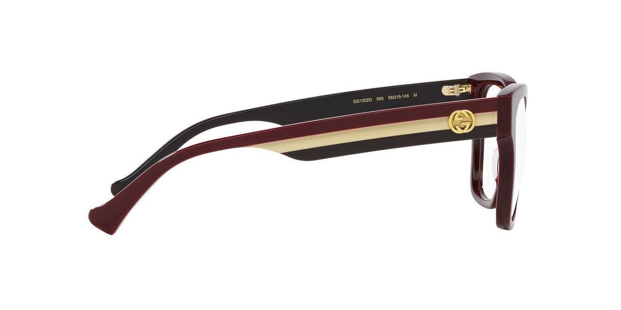 Anteojos Ópticos Gucci 0GC002012 Gg1302O Dorado