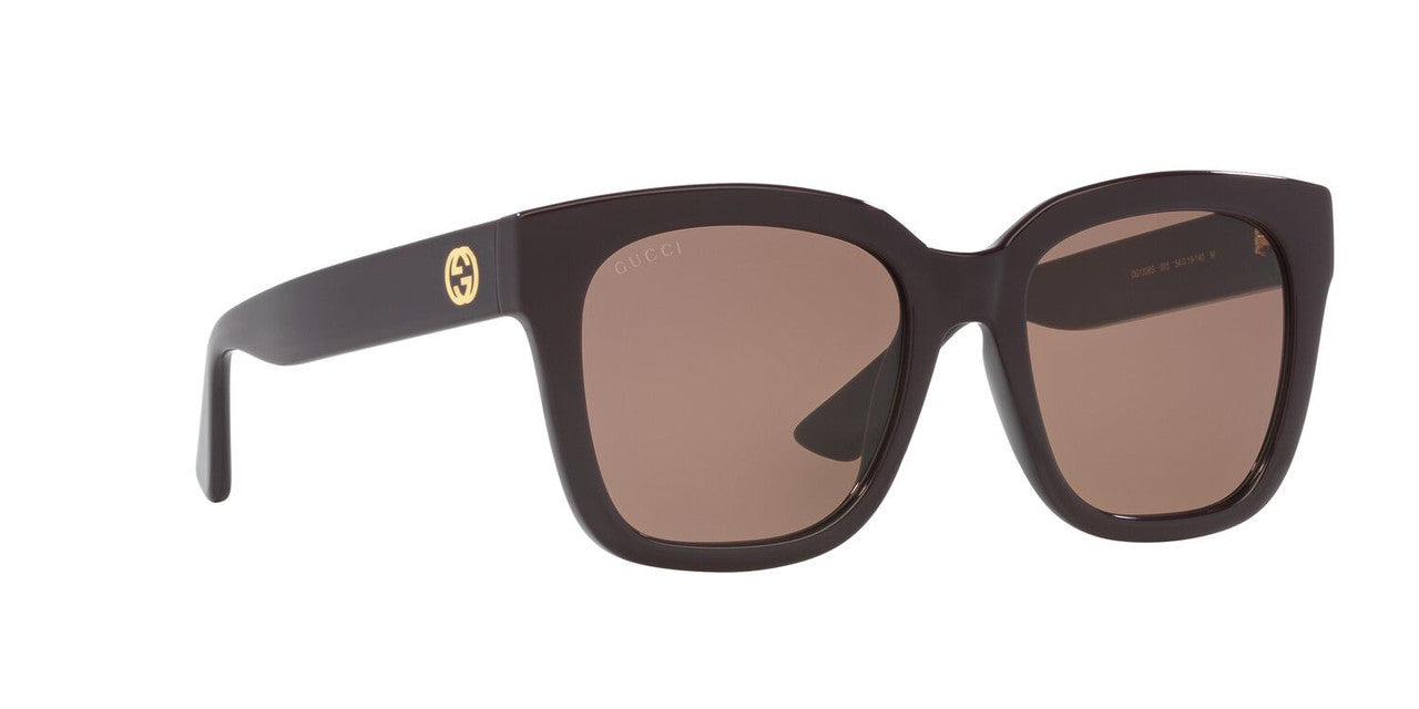 Anteojos De Sol Gucci 0GC002015 Gg1338S Rojo/Café