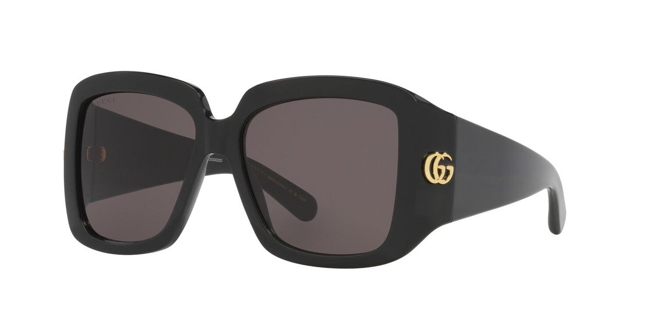 Anteojos De Sol Gucci 0GC002115 Gg1402S Negro/Gris