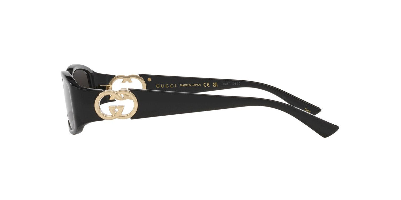 Anteojos De Sol Gucci 0GC002287 Gg1661S Negro/Gris