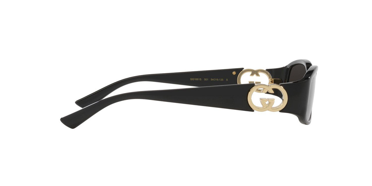 Anteojos De Sol Gucci 0GC002287 Gg1661S Negro/Gris