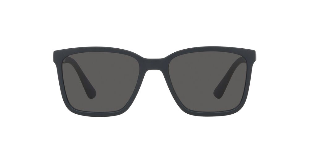 Anteojos De Sol Jean Monnier J84171 Matte Blue Full Dark Grey Gris/Azul