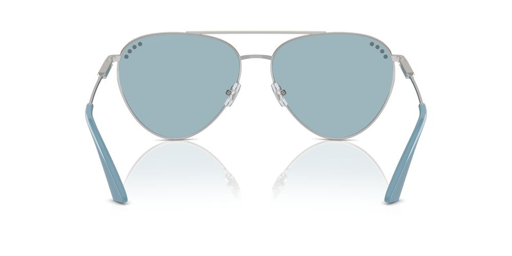 Anteojos De Sol Jimmy Choo 0JC4002B Azul/Plateado