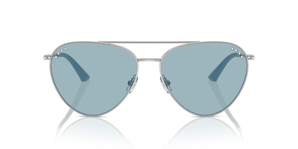 Anteojos De Sol Jimmy Choo 0JC4002B Azul/Plateado