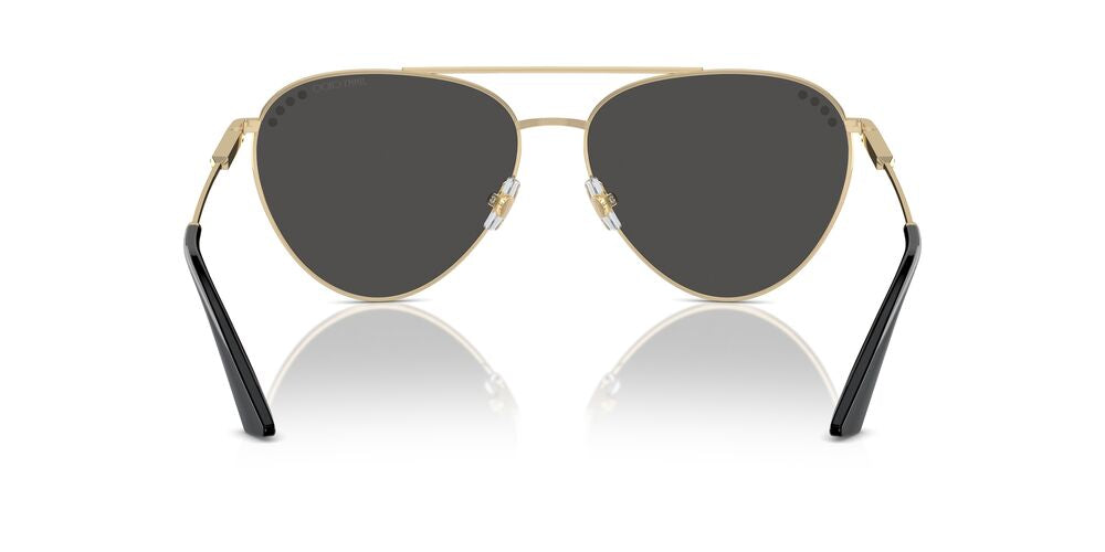 Anteojos De Sol Jimmy Choo 0JC4002B Gris/Dorado