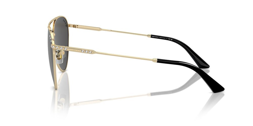 Anteojos De Sol Jimmy Choo 0JC4002B Gris/Dorado