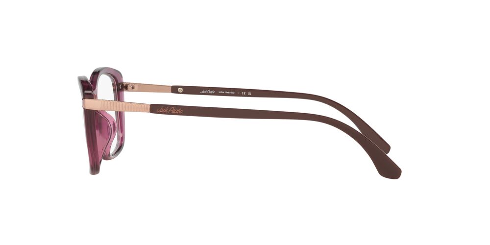 Anteojos Ópticos Jack Pacific JK4042U Translucent Purple Purpura