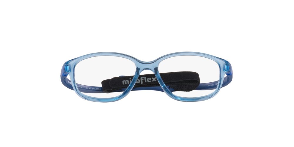 Anteojos Ópticos Miraflex MF4032 Translucent Blue Azul
