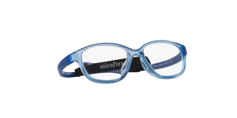 Anteojos Ópticos Miraflex MF4032 Translucent Blue Azul
