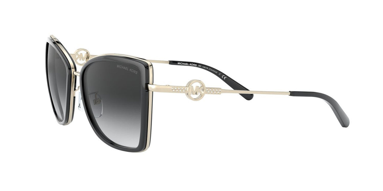 Anteojos De Sol Michael Kors 0MK1067B Corsica Dorado/Gris