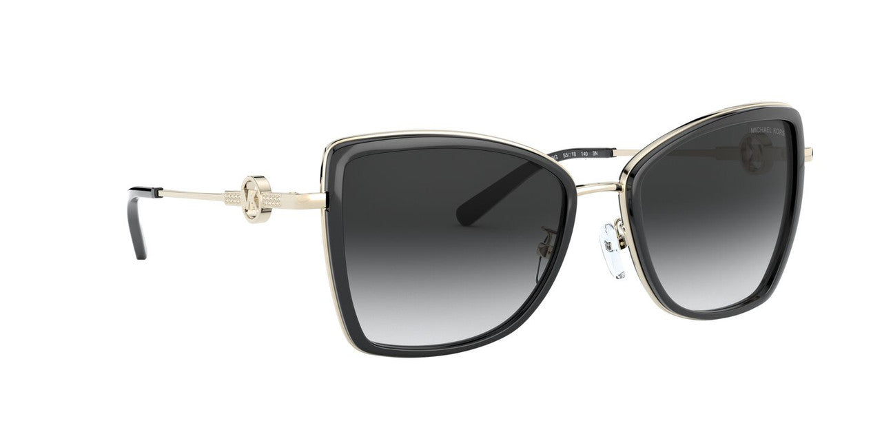 Anteojos De Sol Michael Kors 0MK1067B Corsica Dorado/Gris