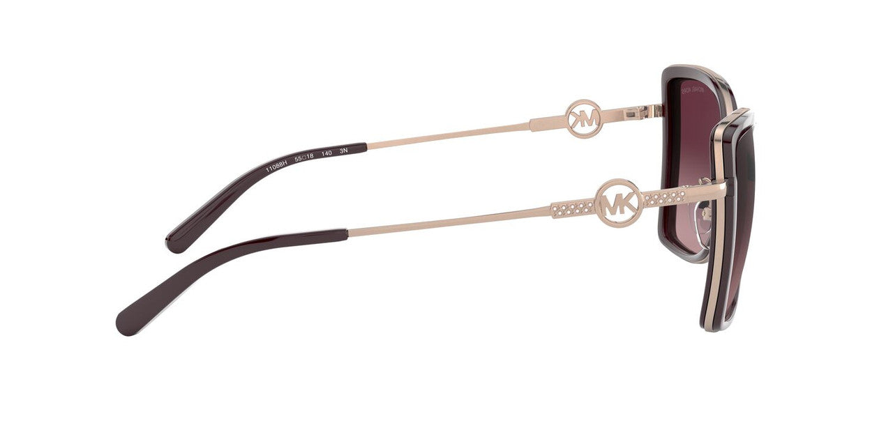 Anteojos De Sol Michael Kors 0RB4125M Corsica Dorado/Burdeos