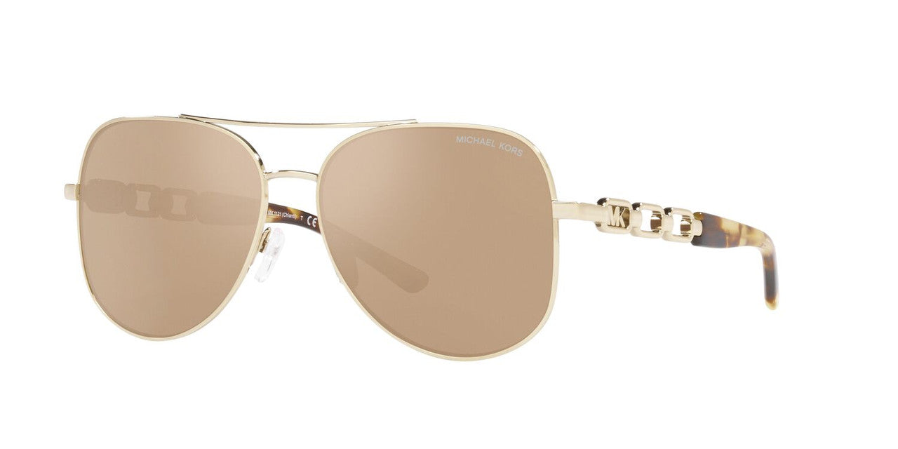 Anteojos De Sol Michael Kors 0MK1121 Chianti Dorado/Dorado