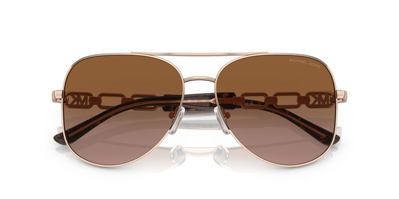 Anteojos De Sol Michael Kors 0MK1121 Chianti Dorado/Café