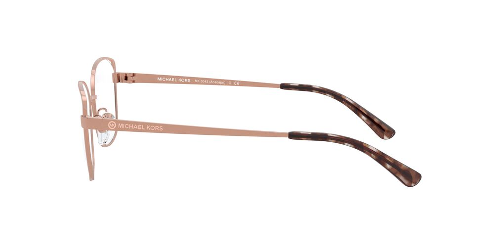Anteojos Ópticos Michael Kors 0MK3043 Anacapri Dorado